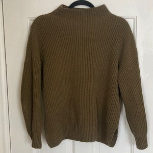 cupcakes and cashmere olive green sweater